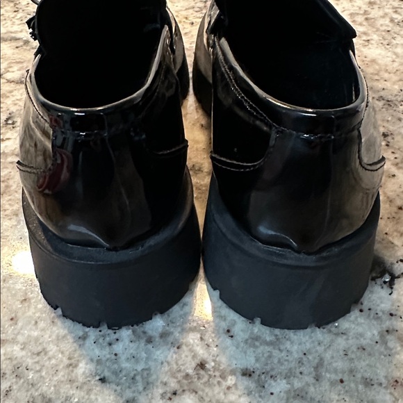 Jonak Black patent leather platform loafer - Picture 4 of 10